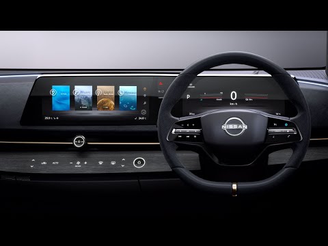 The Nissan Ariya Concept display: seamlessly designed for the human eye