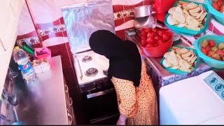 روتين الست البتمشي حياتها عشان المركب تمشي ومشتريات خضار الاسبوع من السوق