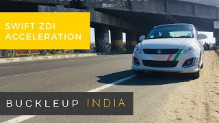 MARUTI SUZUKI SWIFT DIESEL TOP SPEED INDIA | 0-????? | DDIS | ACCELERATION | BUI #1 |