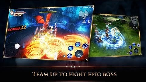 Dragonborn Knight - Gameplay [Open World MMORPG] Android/IOS