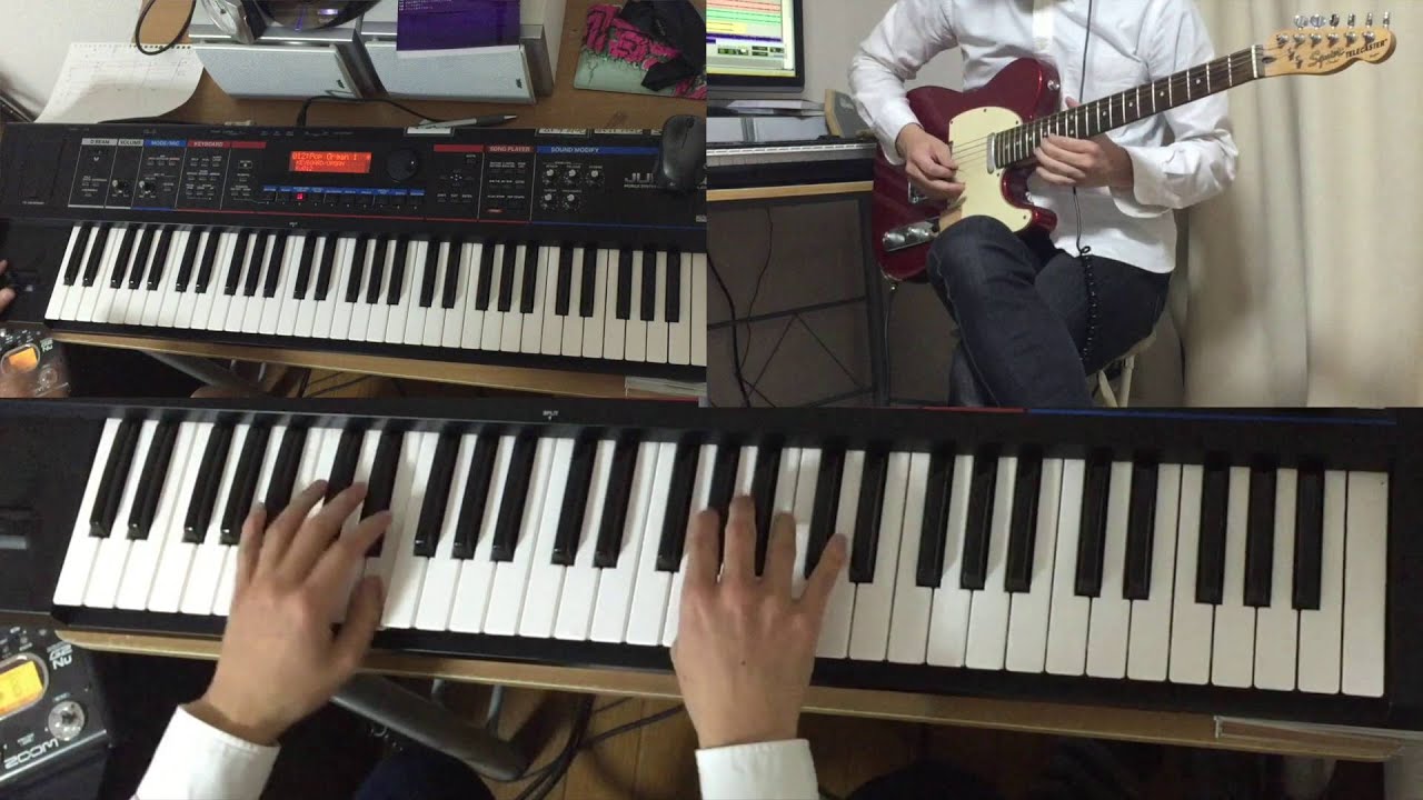 ゲスの極み乙女 キラーボール弾いてみた キーボード ギター Youtube