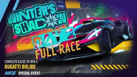 NFS NO LIMITS BUGATTI BOLIDE WINTER