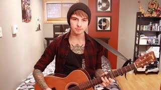 Video thumbnail of "Sum 41 - Pieces (Acoustic Cover) by Janick Thibault (2016)"