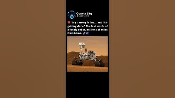 💔 The last words of Opportunity Rover🚀🌌🥺 #shorts #space #sciencefacts