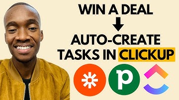 Close Pipedrive Deals & Auto-Create ClickUp Tasks with Zapier