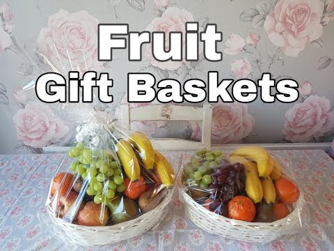 Video: How To Make A Fruit Gift Basket