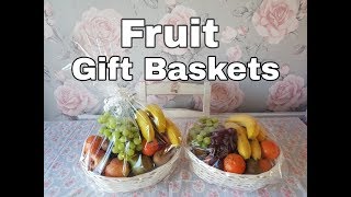 FRUIT GIFT BASKETS - EASTER | GET WELL | THINKING OF YOU TREAT| THANK YOU TEACHER GIFT