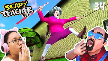 Scary Teacher 3D New Levels 2021 - Part 34 - Hitting The Mark Walkthrough!!!
