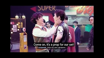 (Dont Wait Super Junior) Fake maknae got scolding by Real maknae