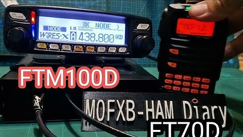 YAESU FT70D ,FTM100D , Wires X PDN Mode - Access or Direct Mode