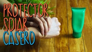 Cómo hacer Protector Solar Casero y Natural - Cuidados de la Piel - Catwalk  - YouTube