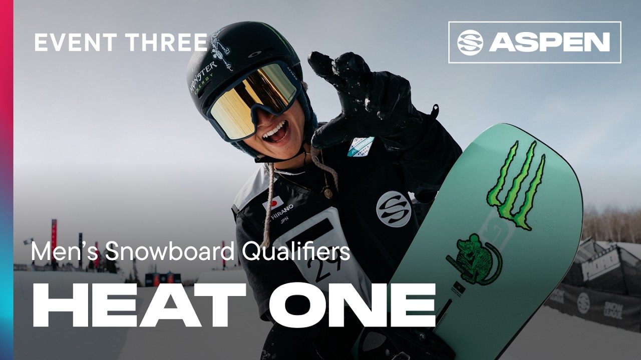 雪夜月 Season3 & Season4 Heat 1 Event Three | Men's Qualifying | Aspen | The Snow League