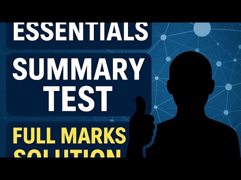Cisco C essential summary test2 💯 percent score