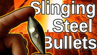 Hunting Grade Ammo Slinging Steel Biconicals