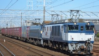 EF64 1033号機+EF66 36号機(3091レ) 清洲駅通過