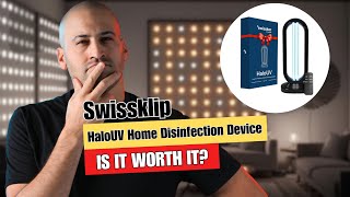 Celebrity Swissklip HaloUV, Mold Remover, Home Disinfection Device, Dust Mites Remover, UV Light Sanitizer Wealth