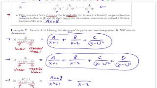 Math 211 Section 5.5 Summary & Example 2