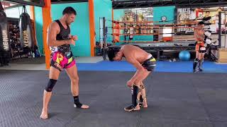 Персональная тренировка с Arjan Pipa тренер таких бойцов как Saenchai и Lerd Silla. ( Дунец )