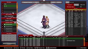 My Fire Pro Wrestling World Created Moves so far  Moves Craft