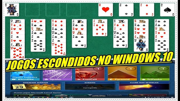 ♤️ Jogo de cartas Paciência Spider Windows