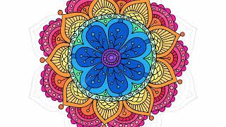 Mandala coloring book games - Coloring book for Adult screenshot 4