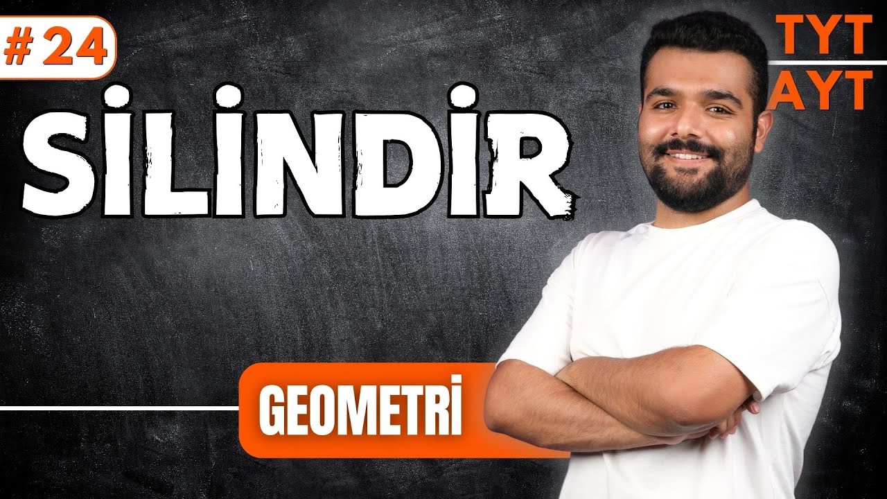 Dik Dairesel Silindir | 39 Günde TYT-AYT Geometri Kampı 24.Gün 🔥 Merkeze Teğet - 2025