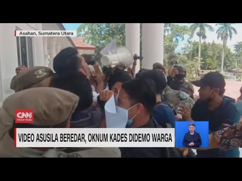 Video Asusila Beredar, Oknum Kades Didemo Warga