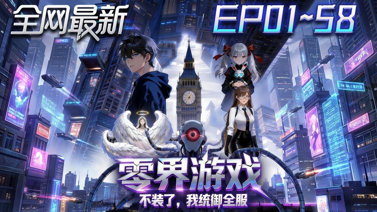 ⚡【首播漫剧】《零界游戏不装了我统御全服》💥第1~58集：人類共榮法是騙局，AI在求救，而他成了被清除的真相！#修仙 #ai漫剧 #動畫 #繫統 #末世 #小欣说文