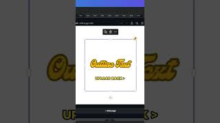 Canva for biz tip: How to outline text in Canva