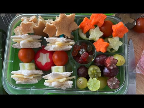 Star-Themed Lunch for Kids, Fun School Lunch Idea