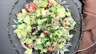 Healthy, Easy & Delicious Salad / Полезный, Вкусный Салат.