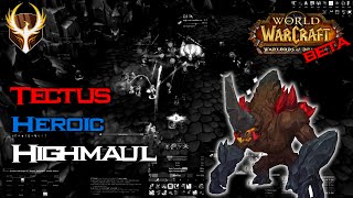 Warlords of Draenor Beta: Tectus (Heroic)