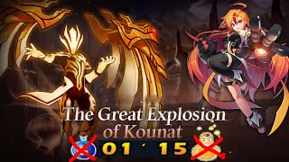 Kallia - The Great Explosion of Kounat 1:15 (no potions) - Grand Chase Classic