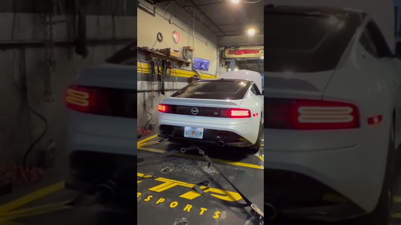 TUNE ONLY Nissan Z Making Strong POWER 😳 | Gained +100 RWTQ Dyno Pull