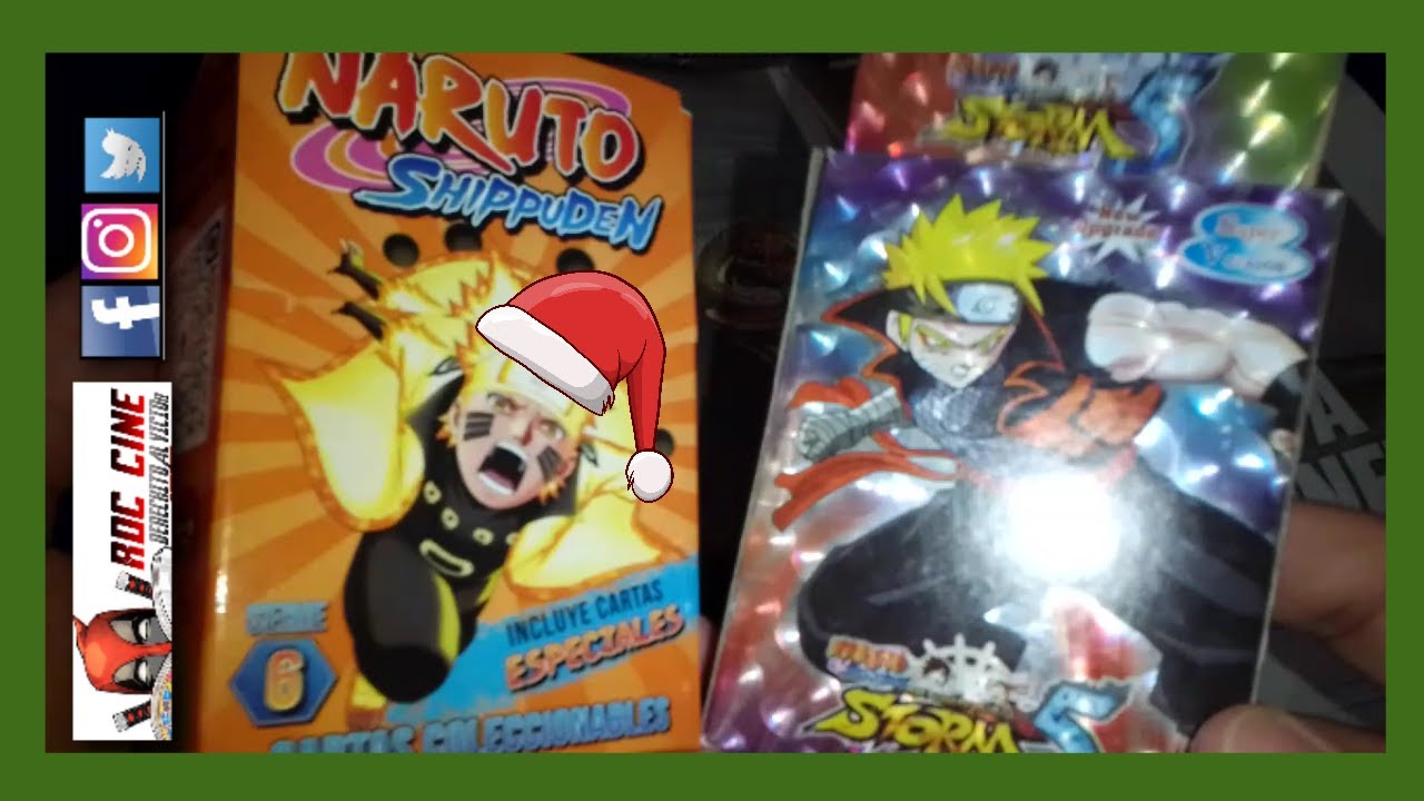 [RDC] Unboxing Cartas Naruto Shippuden Caja 6 Vs Naruto Shippuden Ninja ...