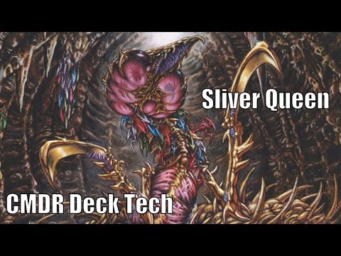 Aaron Forsythe&rsquo;s Sliver Queen CMDR Deck [EDH / Commander / Magic the Gathering]