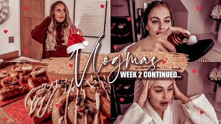 VLOGMAS WEEK 2 CONTINUED: Festive Baking + Winter Pamper Routine ✨