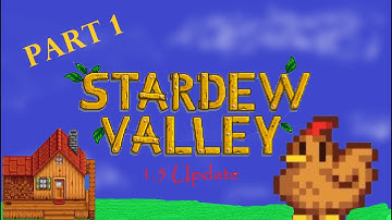 My First Time Playing This Game! | STARDEW VALLEY PART 1