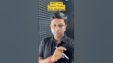 NEET 2025 Physics Chapter Wise Weightage | New Trend for NEET 2026? #GGSir