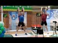 Kettlebell duel: Strekalovslih VS Denisov (classic jerk, 8 minutes, 2012)