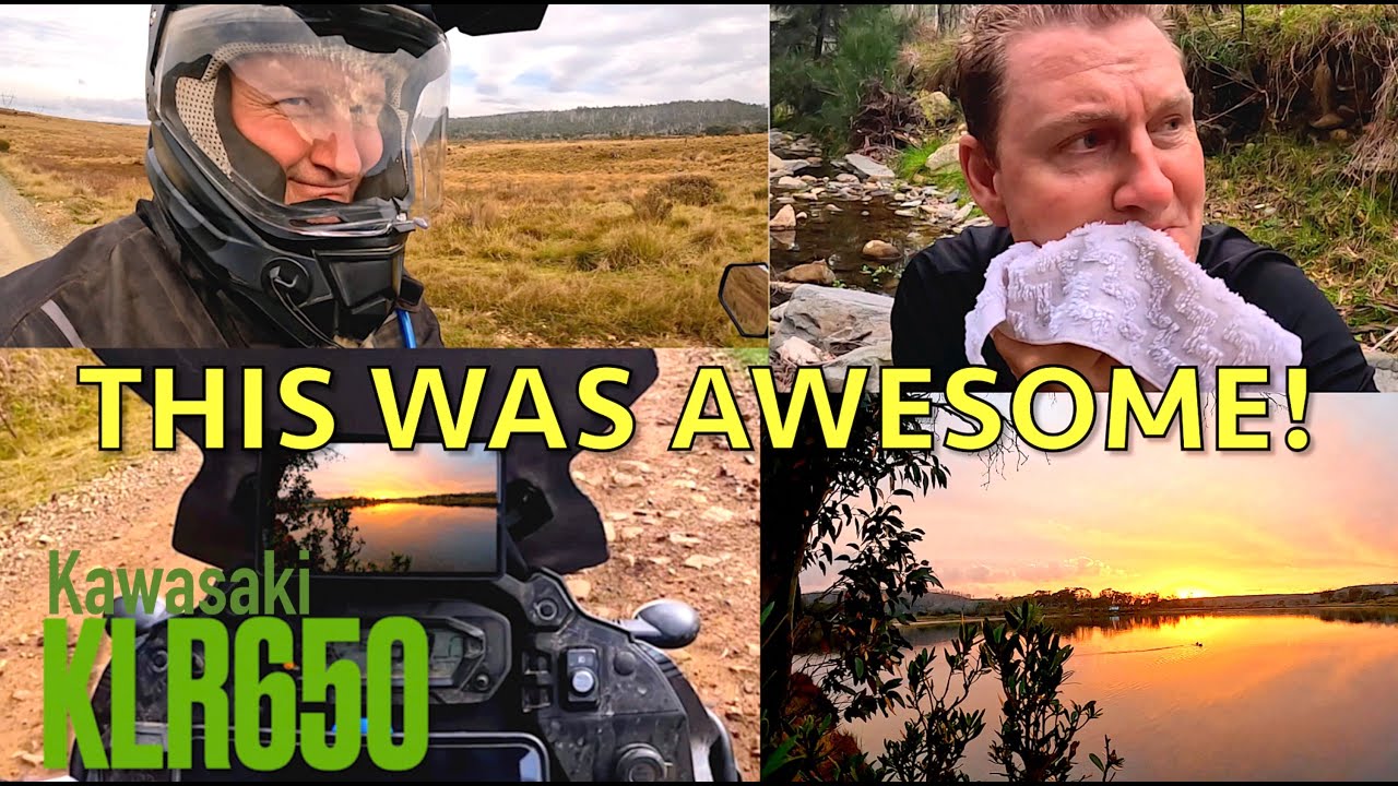 Amazing Kosciuszko NSW adventure ride camping KLR650. Episode 109 || MOTORCYCLE CAMPING AUSTRALIA