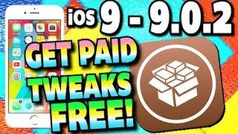 iOS Jailbreak - How To Get PAID Tweaks FREE Using CYDOWN From Cydia (iOS 9)