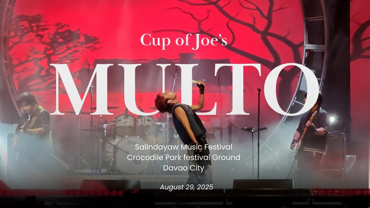 Cup of Joe – Multo (Live at Salindayaw Music Festival | Crocodile Park, Davao)