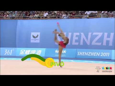 SELEÇÃO DE ALGUNS ELEMENTOS DA GINÁSTICA RÍTMICA