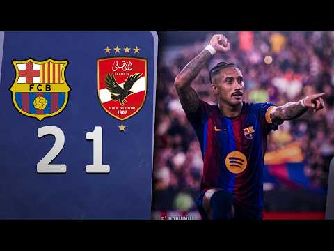🔴 BARCELONA vs AL AHLY (EN VIVO) ⚽ TROFEO JOAN GAMPER JUEGA LAMINE YAMAL