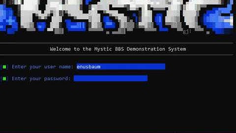 MBBSEmu Rlogin Example with Mystic & MajorMUD!