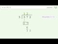 Long Division Problem 372/3: Step-by-Step Video Solution