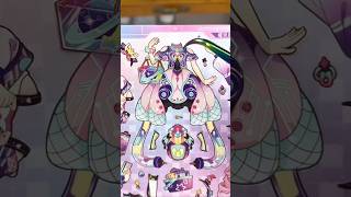ASMR Costume Changer Stickers #asmr #sticker #dressing #relaxing #aesthetic #kawaii