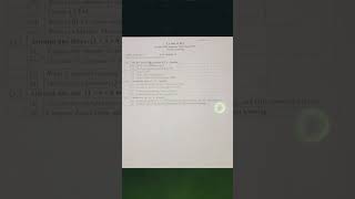 #cs-601#machinelearning#exam#practice set#trending#motivation#