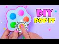 DIY Pop It Fidgets! Viral TikTok fidget toys / How to make Pop It fidgets / TikTok fidget toy